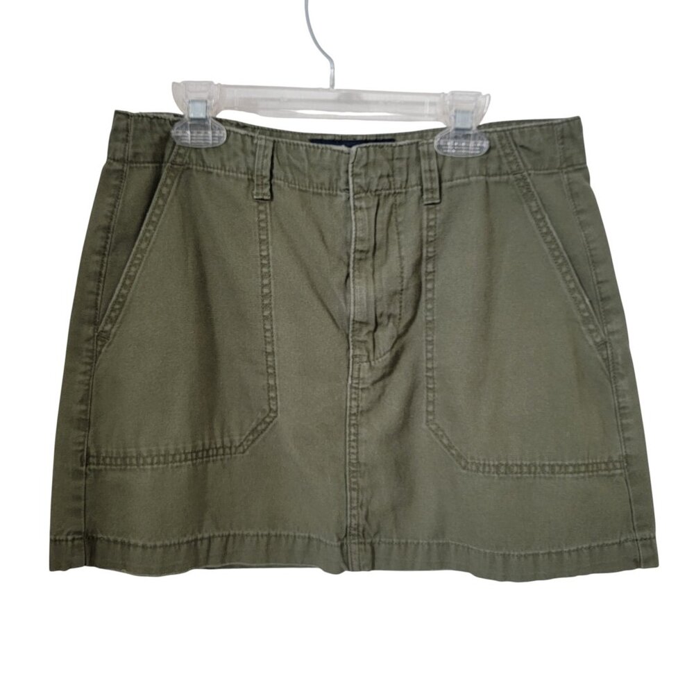 Indigo Rein Size M Olive Green Mini Skirt. Gently Used Condition